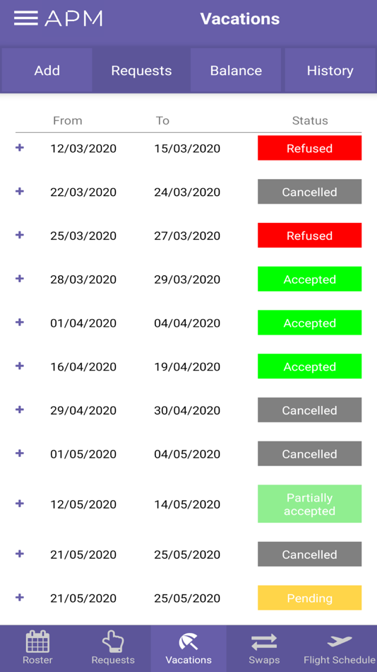 #7. APM CrewConnect (iOS) بواسطة: APM Technologies