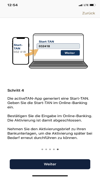 Bankhaus Seeliger - activeTAN Screenshot