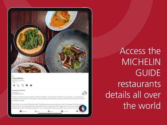 The MICHELIN Guide iPad app afbeelding 3