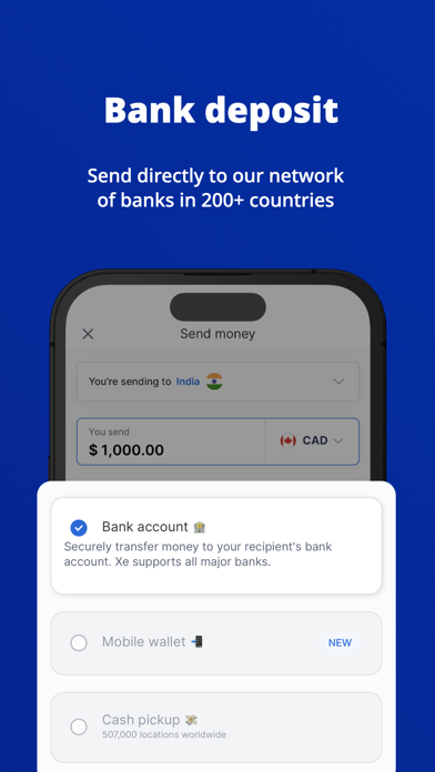 Xe Currency & Money Transfers screenshot 6