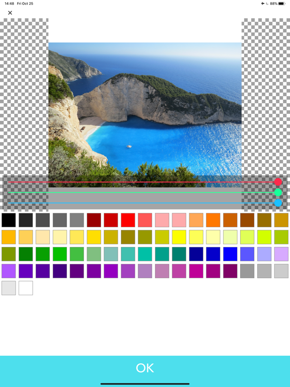 Squarely - Multi Video Editor iPad screenshot 9 - Photo & Video app
