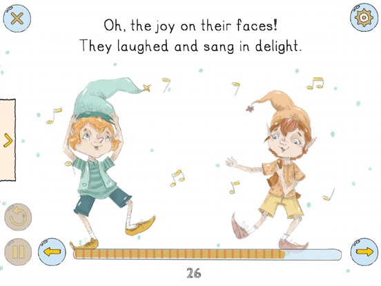 Bedtime stories with grandma 1 iPad screenshot 5 - Education app