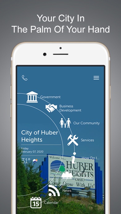 City of Huber Heights Screenshot 1 - AppWisp.com City of Huber Heights Screenshot 1 - AppWisp.com