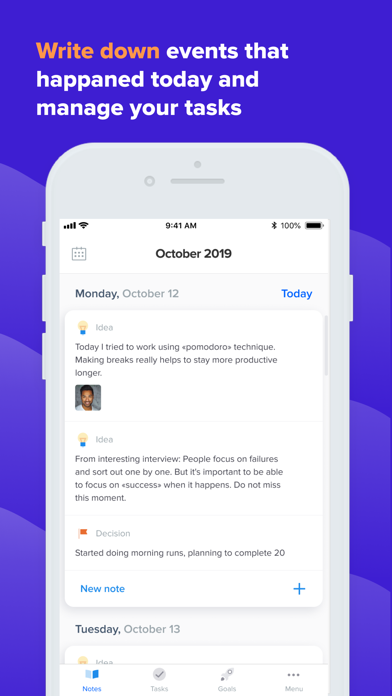 Screenshot #1 pour LogTime: Procrastination list
