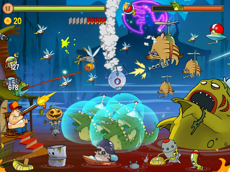 Swamp Attack screenshot 9