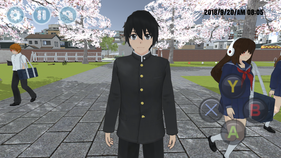 #8. High School Simulator 2018 (iOS) Bởi: tomoya sugikami