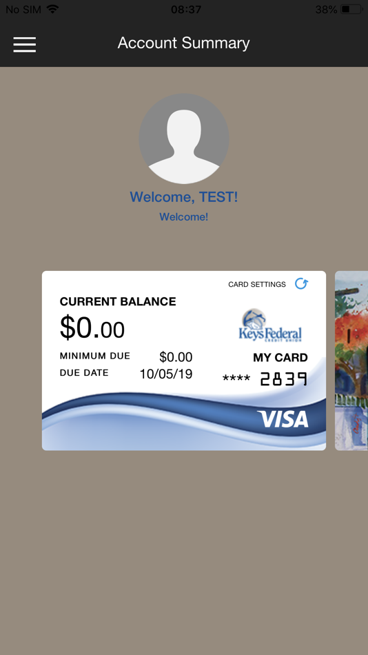 #2. Keys Card Manager (iOS) 由: Keys Federal Credit Union