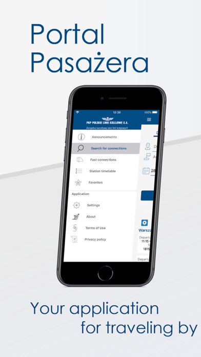 Portal Pasażera Screenshot