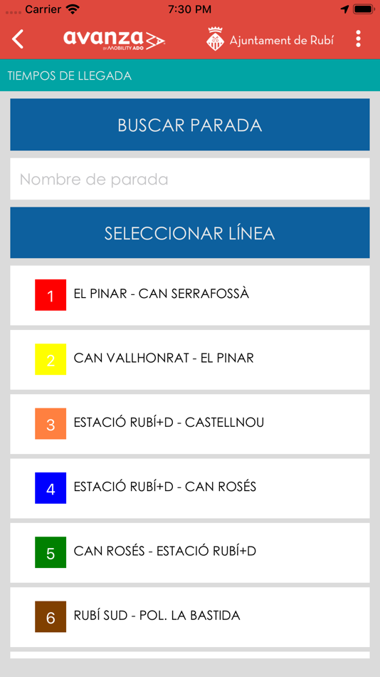 #2. Rubí-bus (iOS) By: Avanza Spain, S.A.
