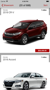 Hillside Honda DealerApp screenshot