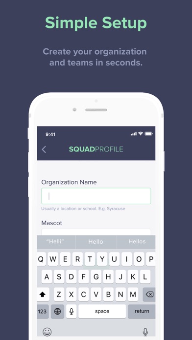 SquadProfile - Lacrosse Stats iPhone screenshot 6 - Sports app