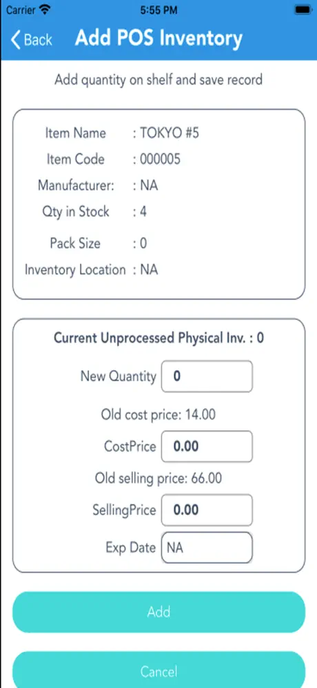 PrimeInventory