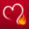 Sex and naughty couple game icon