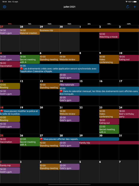 Screenshot #5 pour May Calendrier