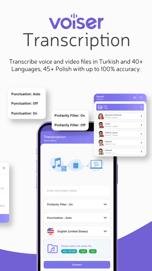 #3. Speech to Text & Voiceover (iOS) 由: Voiser Teknoloji Limited Sirketi