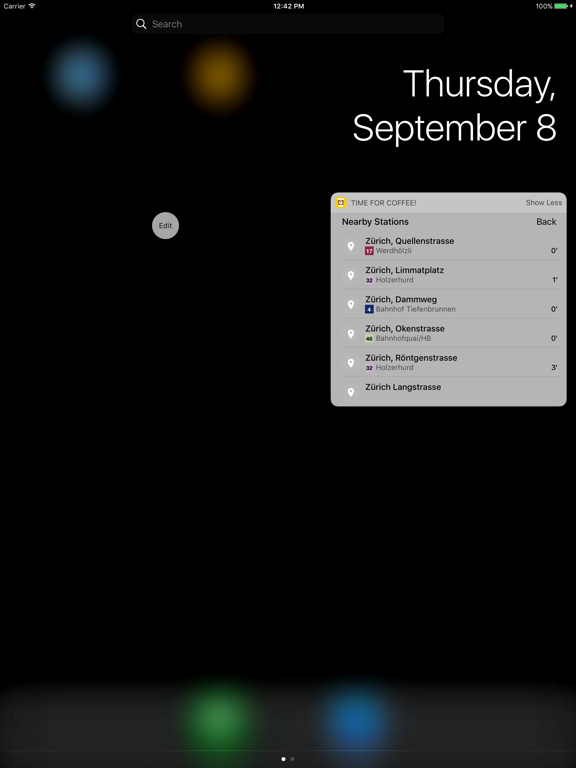 Time for Coffee! iPad screenshot 2 - Travel app