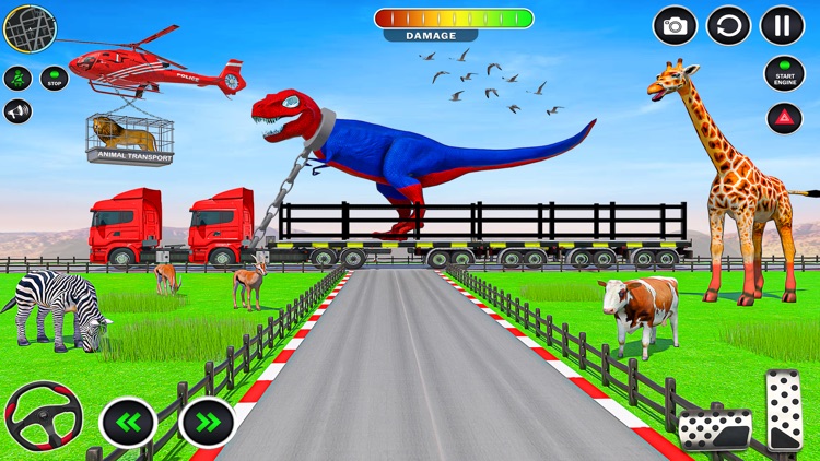 Safari Animal Truck Transport screenshot-5