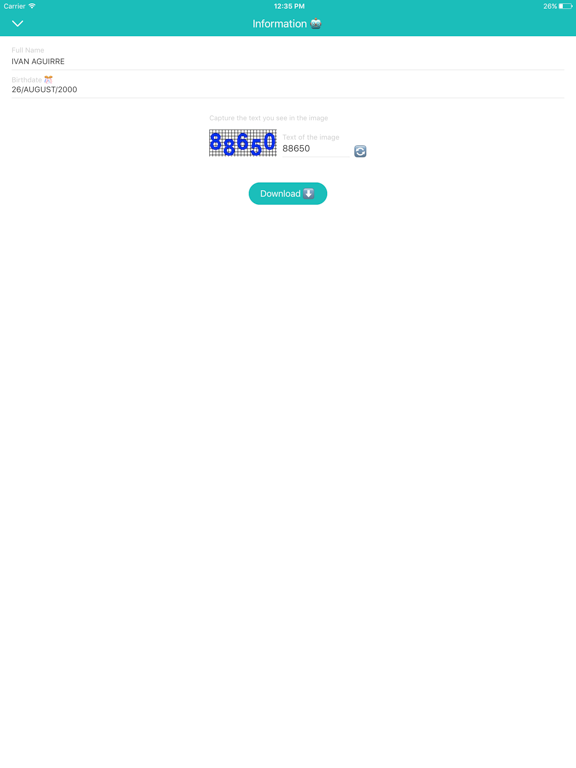 Screenshot #5 pour CurpBot - Download your CURP