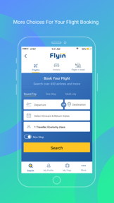 Flyin: Flights & Hotel Deals screenshot