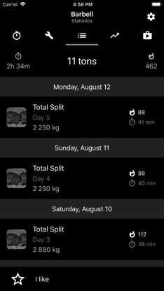 Barbell Workout at Home & Gym screenshot 5