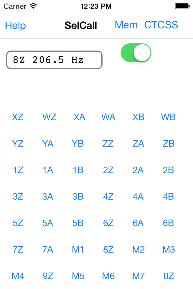 Selcall Selective Calling Tone screenshot 3