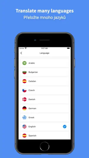 Czech Translator: Voice Photo screenshot 4