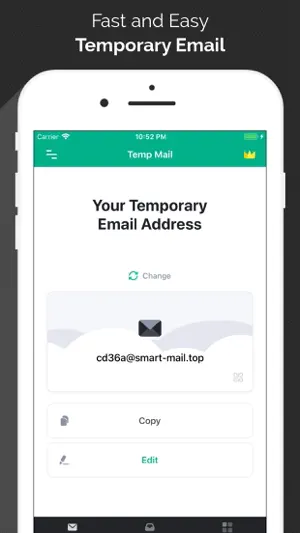 Temp Mail - Temporary Email screenshot 1