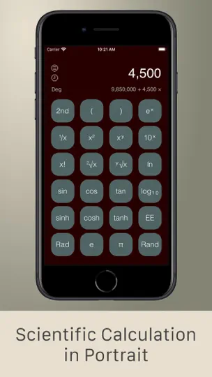 Screenshot von ECalculator - Enhanced Edition auf dem iPhone 6
