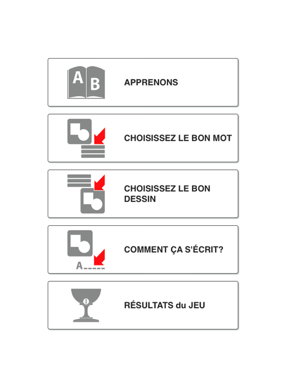 Screenshot #4 pour Apprenons et jouons. Français