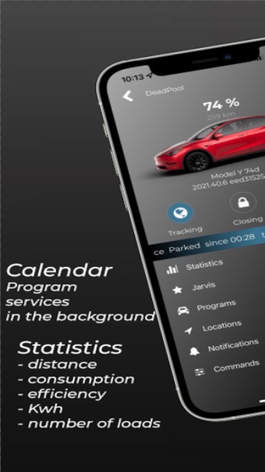 #2. T4U for Tesla (iOS) 由: VIA - Vehicle Information application