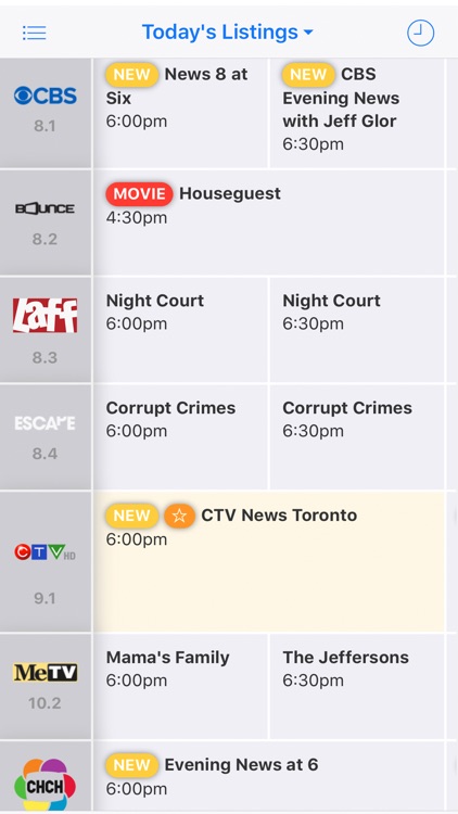 TV & Streaming Guide Canada