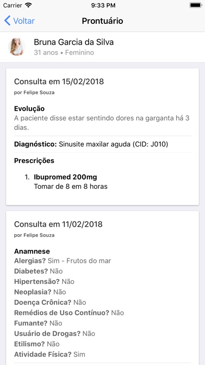 Consultório Live VBB Software screenshot-4