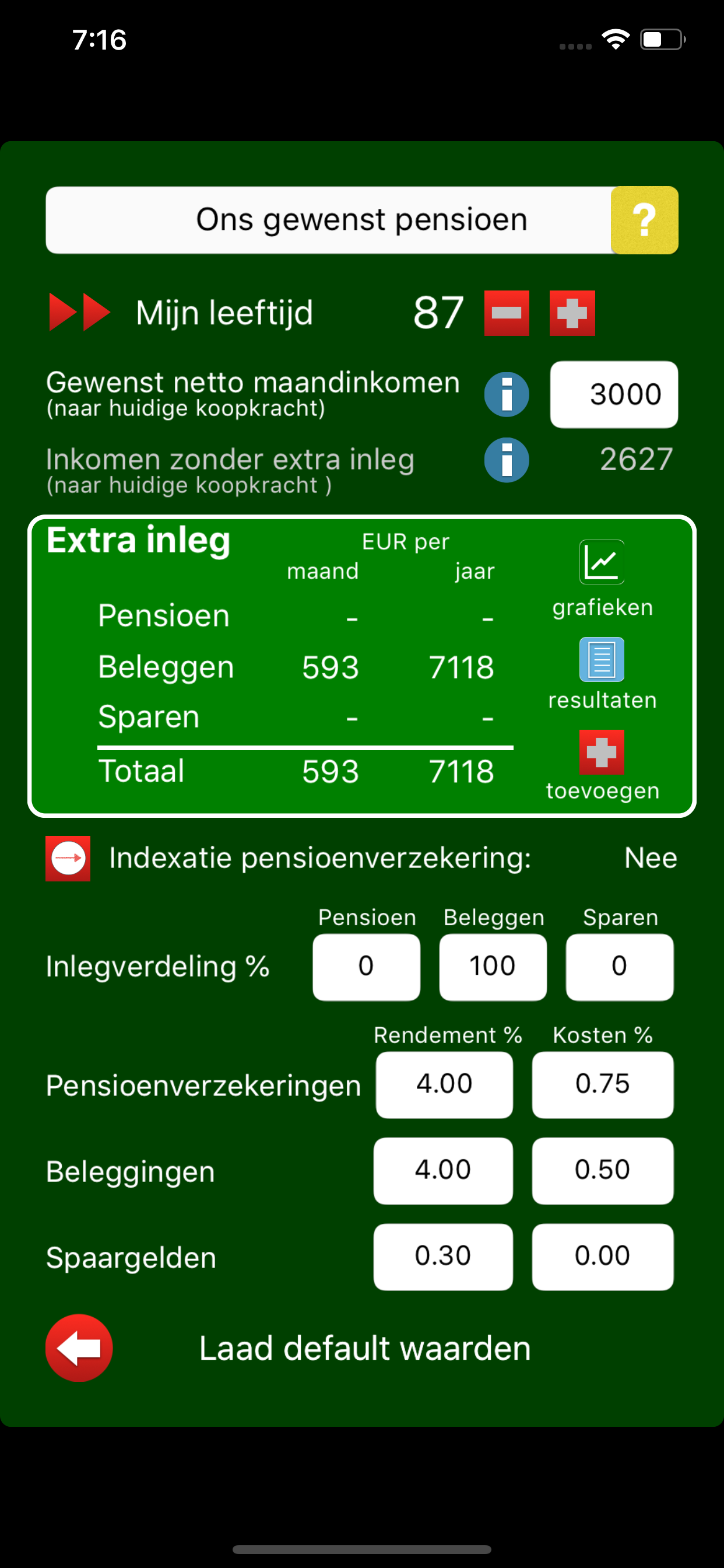 PensioenWijs Lite screenshot 8