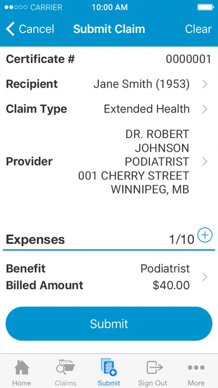 mybluecross® mobile screenshot 5 of 7