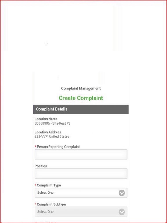 Screenshot #5 pour TraQtion Complaint Management