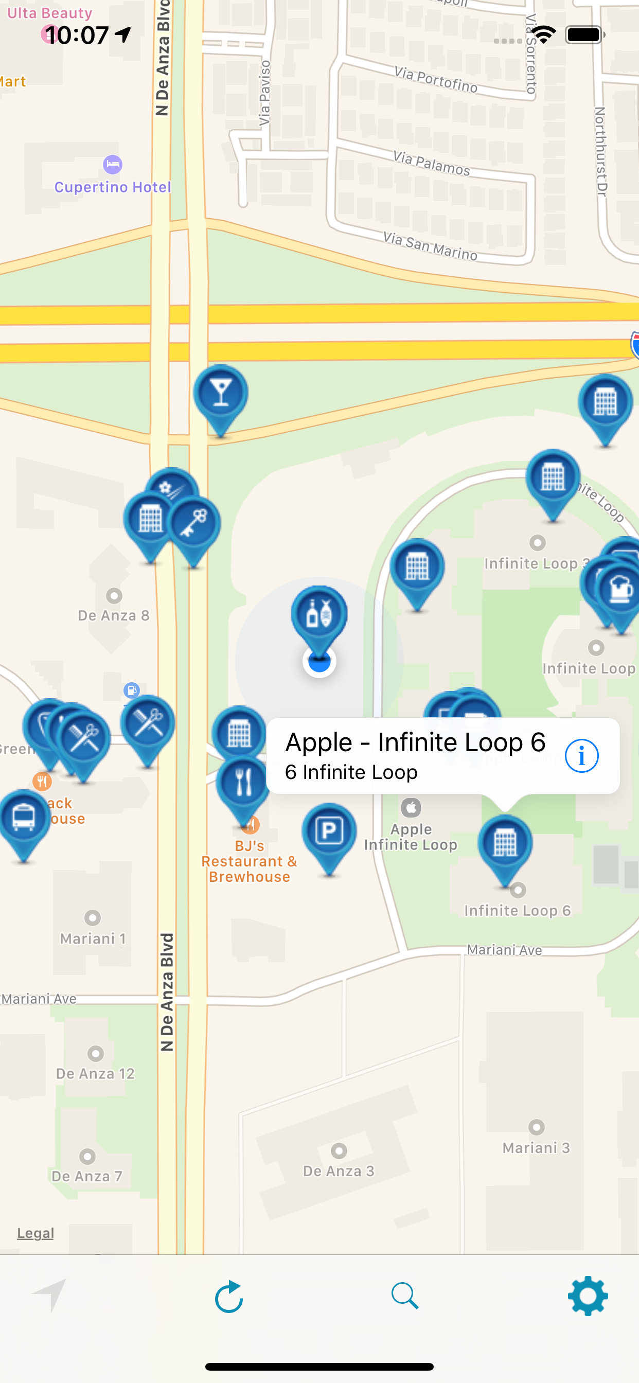 Venue Map for foursquare