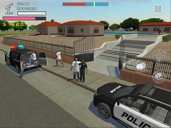 Police Cop Simulator. Gang War iPad screenshot 5 - Games app