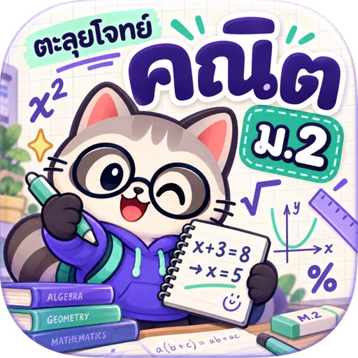 ตะลุยโจทย์คณิต ม.2