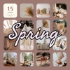 Spring aesthetic backgrounds icon