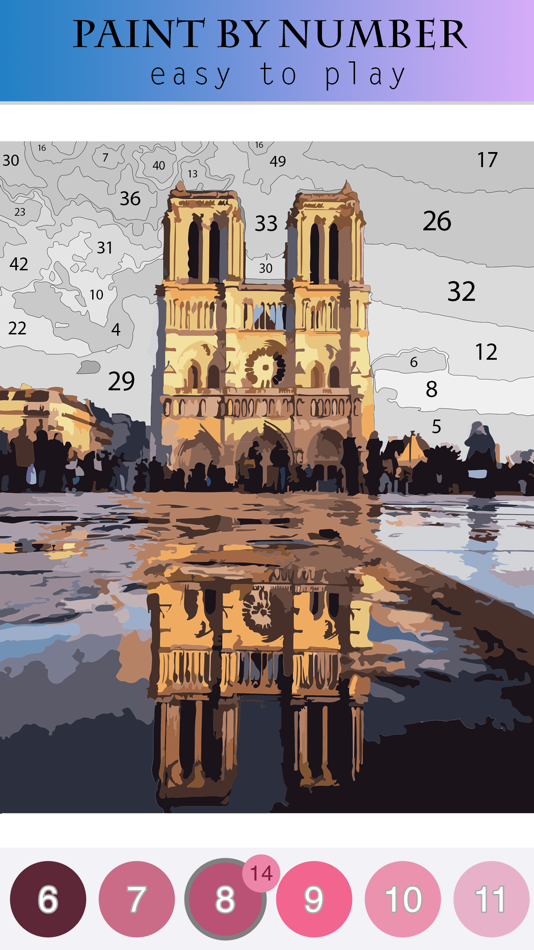 #10. Paint Color - Color by Number (iOS) 由: 丽丹 王