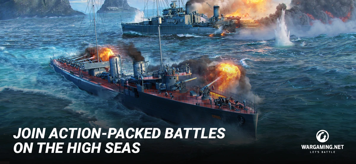 World of Warships Blitz 3D War screenshot 1