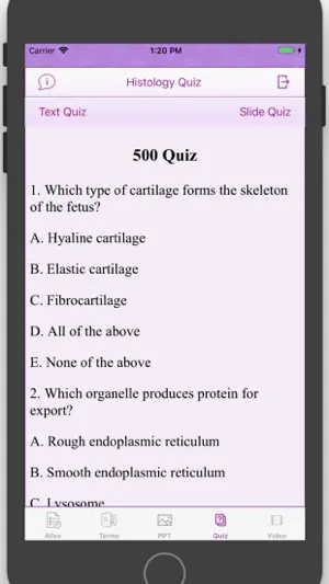Histology Cell Tissue screenshot 4