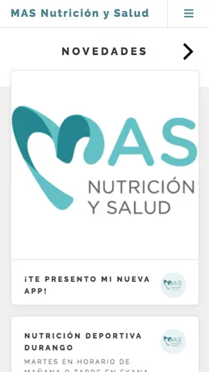 MAS Nutrición y Salud screenshot 2