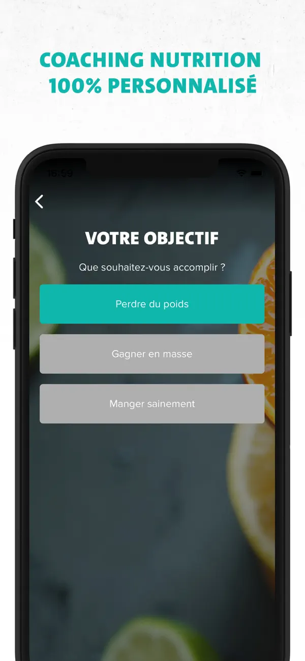 Screenshot #1 pour Freeletics Nutrition