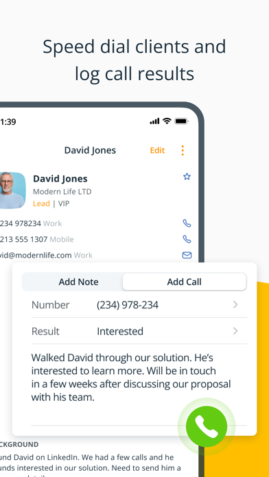 OnePageCRM - Simple CRM System screenshot 5
