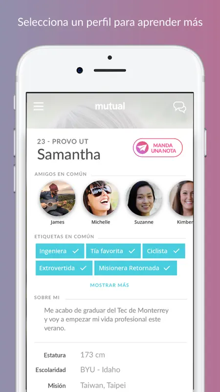 Mutual: App de Citas SUD screenshot 3 of 5