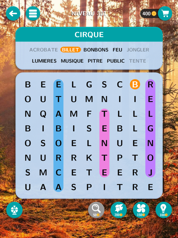 Screenshot #5 pour Monde de Mots Cachés