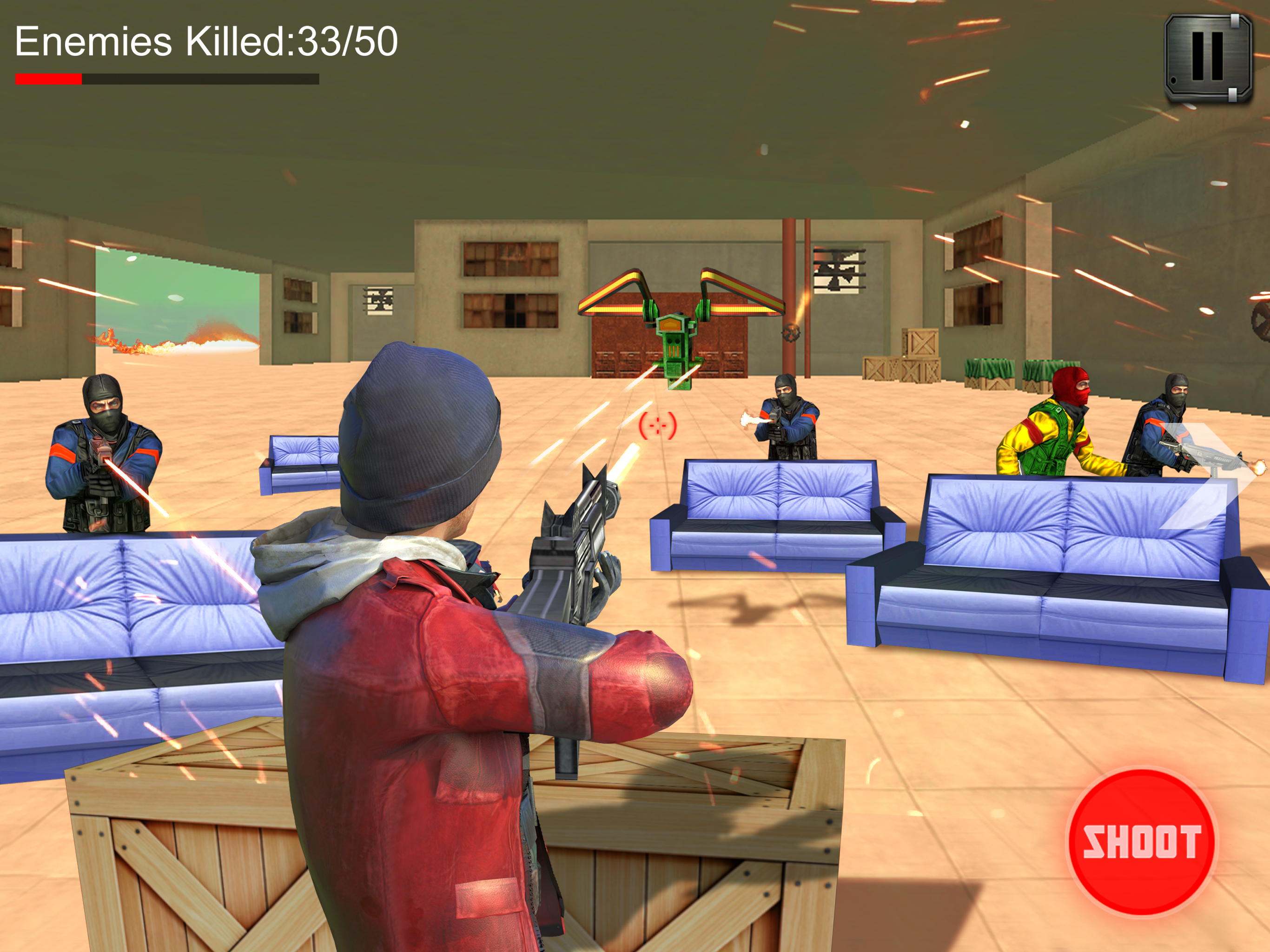 Sniper Shooting Alpha Strike