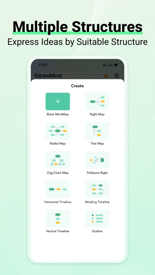 #7. EdrawMind: AI Mind Map, Notes (iOS) 由: Edraw Software Co., Ltd