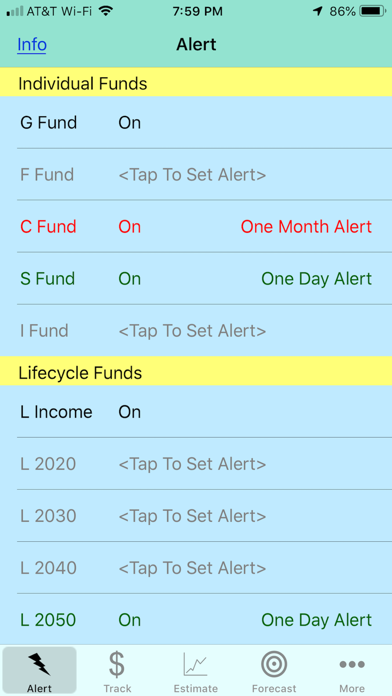Screenshot #1 pour TSP Alert